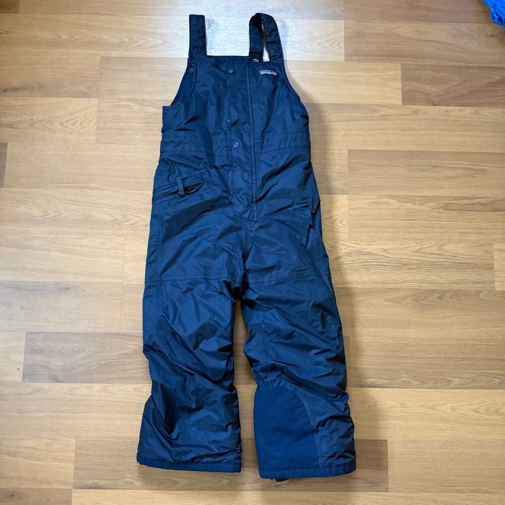 Baby Toddlers Patagonia Navy Blue Snow Pile Winter Bibs Overalls Pants Sz 5T